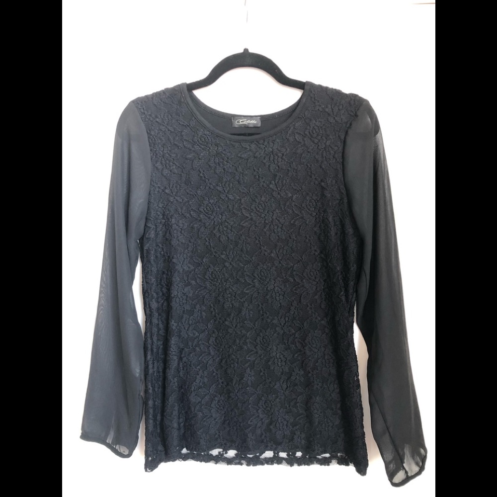 Women’s long sleeve lace shirt